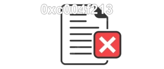 Ошибка активации 0xc004f213