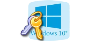 Просмотр ключа Windows 10